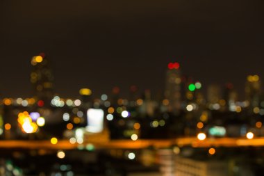 city scape arka planda soyut bokeh