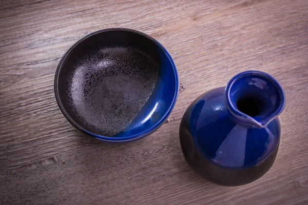 Japanese Sake drinking set — Stock Photo, Image