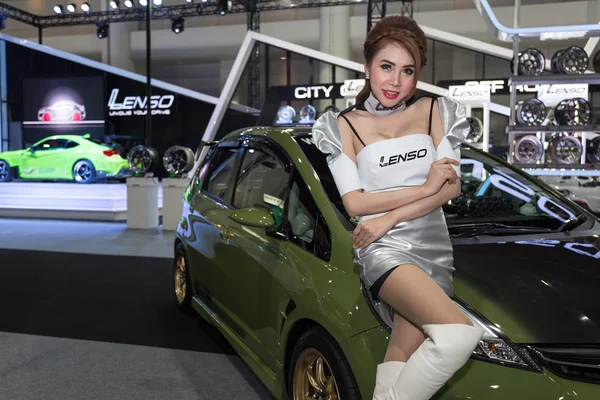Bangkok - 4 prosinec 2015: Neznámý model s o auto Honda — Stock fotografie