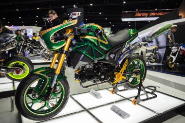 GPX motorcycle on display