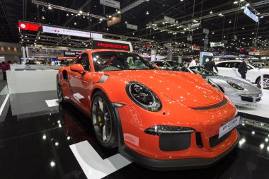 Porsche 911 GT3RS on displayed