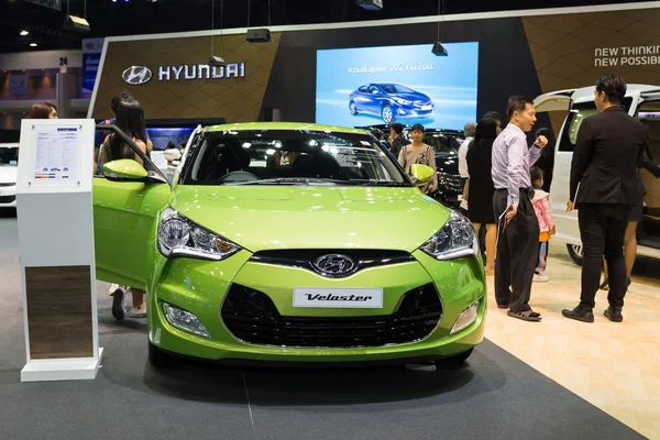 Hyundai Velaster on displayed — Stockfoto