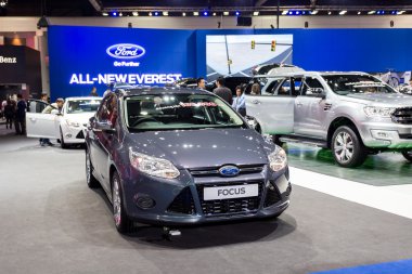 Ford focus araba Tayland Uluslararası Motor Expo 2015