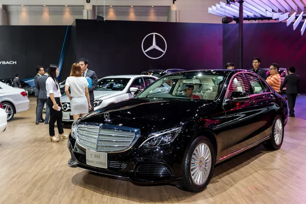 Carro Mercedes-Benz C300 na Tailândia International Motor Expo 2015 — Fotografia de Stock