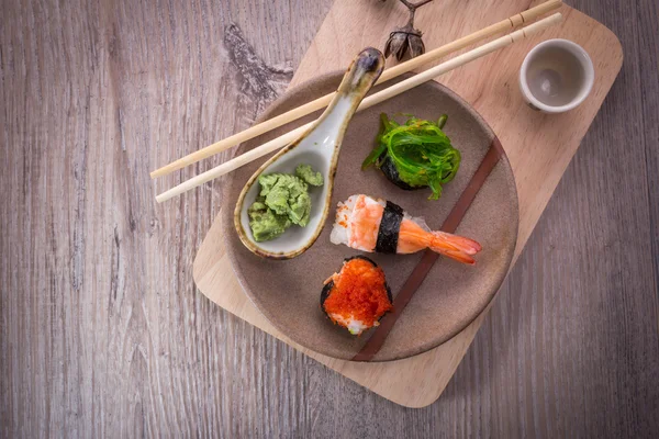 Japon suşi seti — Stok fotoğraf
