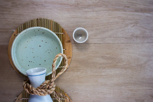 Japanse Sake drinken set — Stockfoto