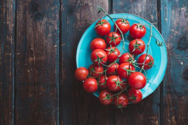 asma üzerinde domates