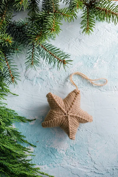 Sterren decoratie van Kerstmis — Stockfoto