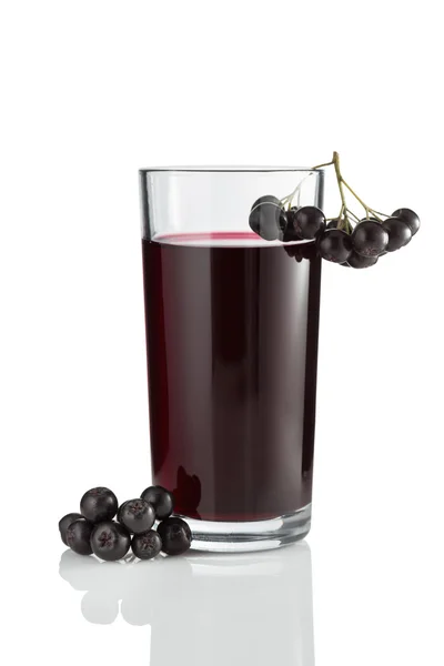 黑浆果果汁 — 图库照片