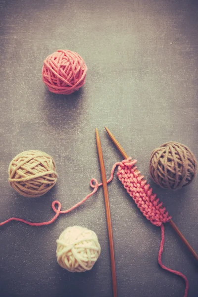 Balls of wool — Stock Photo, Image