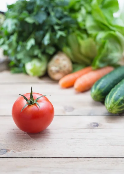 Auswahl an frischem Gemüse — Stockfoto