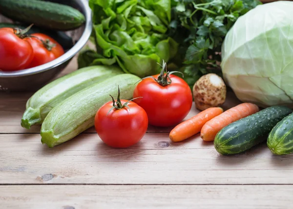 Selection of fresh vegetables — Stock Photo, Image