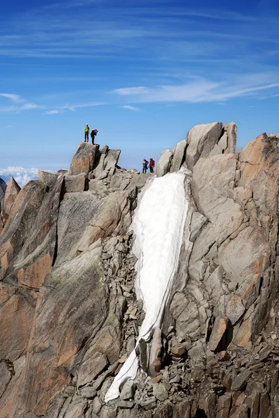 Gran cresta en las montañas europeas — Foto de Stock