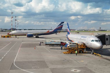 Sheremetyevo adlı uçağın biniş