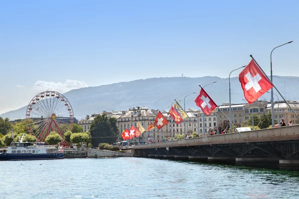 Mont blanc brug — Stockfoto