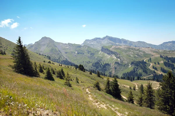 Yaz mevsiminde Haute Savoie — Stok fotoğraf