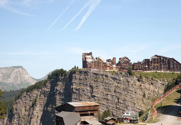 Resort de montanha de Avoriaz — Fotografia de Stock