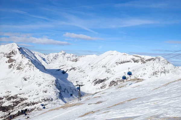 Kabelbaan in Oostenrijk — Stockfoto