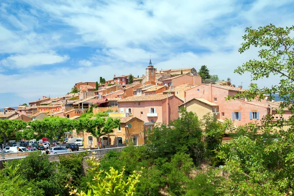 Roussillon vesnice — Stock fotografie