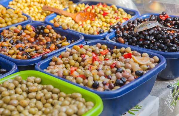 Pickled olives — Stock Photo, Image