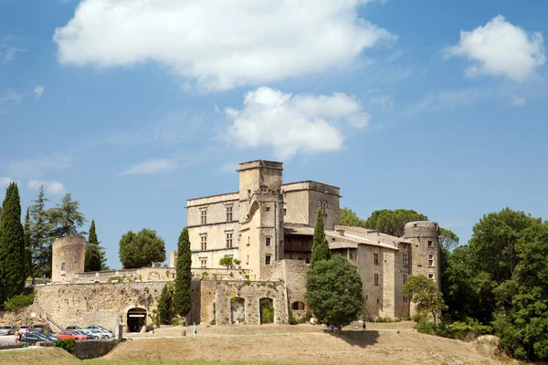 Chateau de Lourmarin — Stok fotoğraf