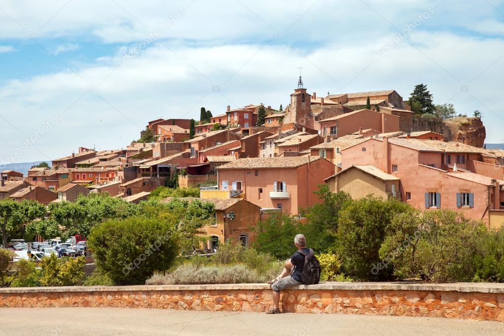 Medieval village Roussillon