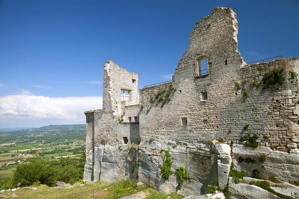 Ruins of castle of Lacoste — Stock Photo, Image