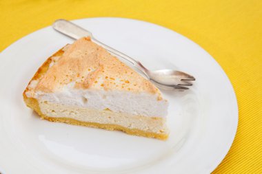 Cheescake ve tatlı çatalı