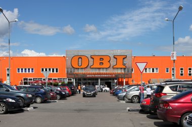 OBI trade center in Khimki clipart