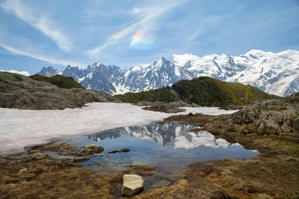 Meer in Alpen — Stockfoto