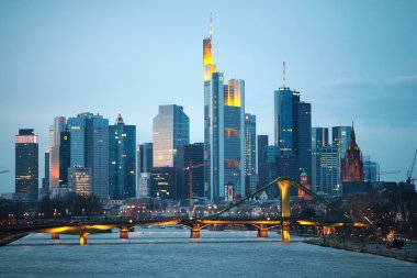 Frankfurt görünümünü kulüpler benim
