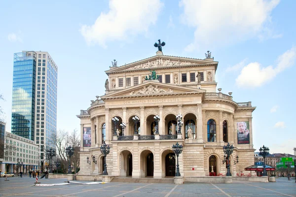 Gamla Operahuset i Frankfurt — Stockfoto