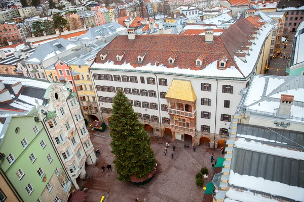 Innsbruck felülnézet — Stock Fotó