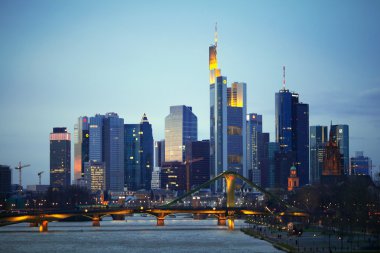 Frankfurt görünümünü kulüpler benim
