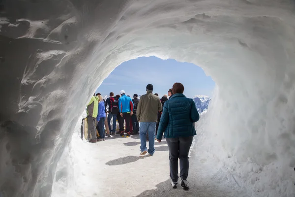 Zobrazení bodu bílé údolí na summitu — Stock fotografie