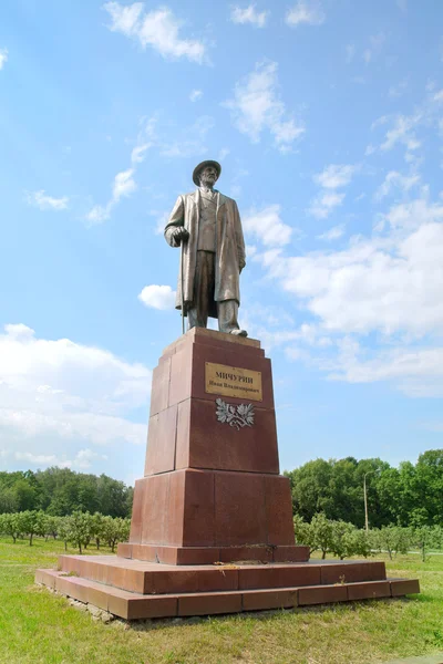 Monumentet Michurin i Ryssland — Stockfoto