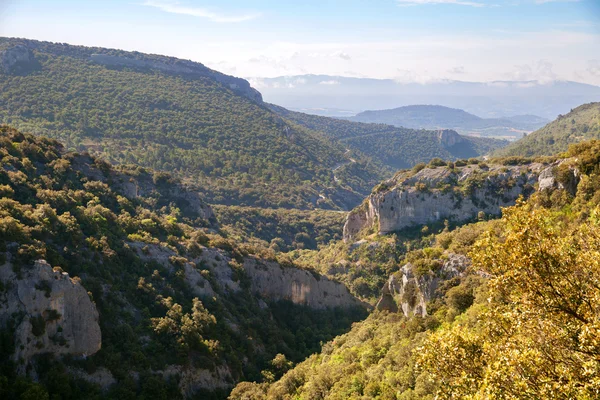 Vista de las montañas en Provenza — Foto de Stock