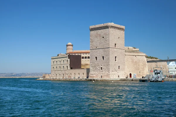 View of Fort Saint Nicholas in Marseille — Stock Photo, Image