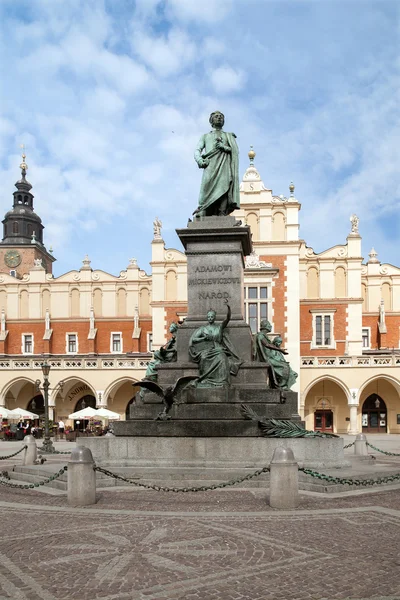 Adam Mickiewicz Monument — Stock Photo, Image