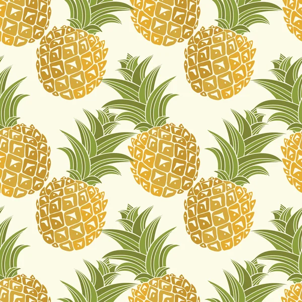 Piña — Vector de stock