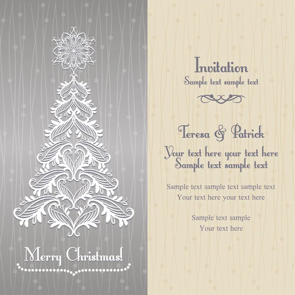 Tebrik kartı Sunni Noel ağacı, altın ile