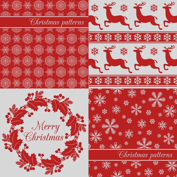 Noel sorunsuz arka planlar, kırmızı dizi