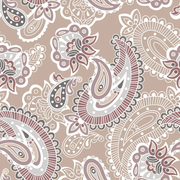 Türk salatalık seamless modeli, bej stili