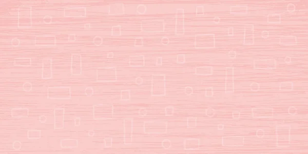 Элегантная Векторная Текстура Геометрическими Формами Мягких Розовых Тонах Абстрактный Фон — стоковый вектор