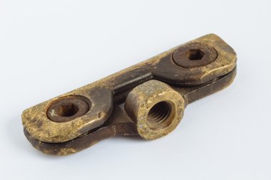 Eski pirinç kazıyıcı gövde