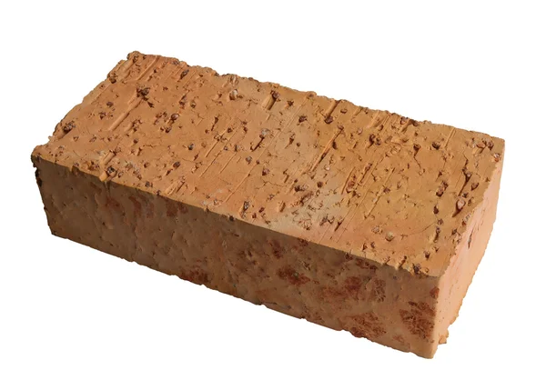Single brick with granite grains — Stock Photo, Image