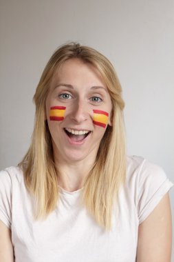 Mutlu İspanyol spor fan