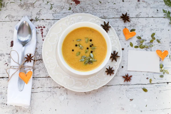 kremalı balkabağı çorbası 