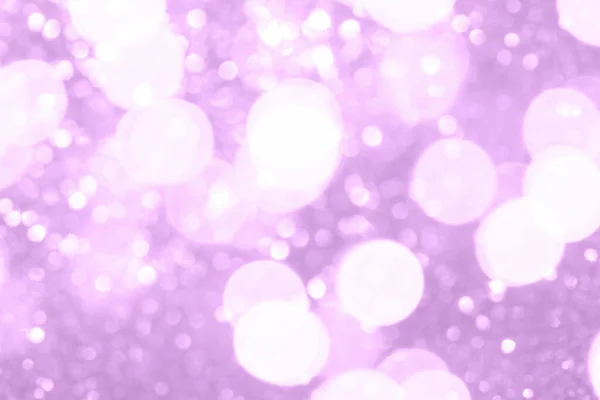 Blurred festive amethyst orchid glitter bokeh background — Stock Photo, Image