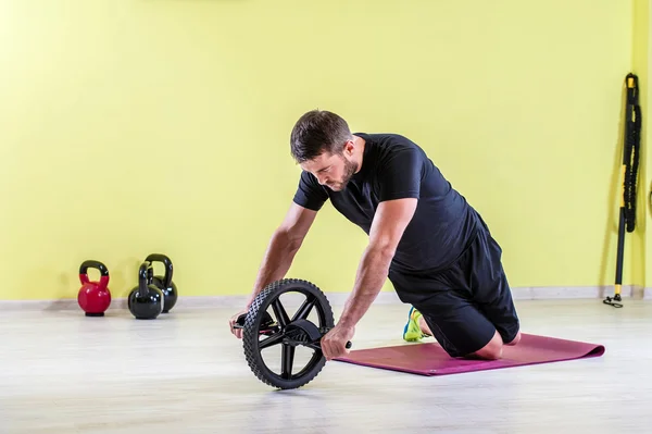 Intensiv Gym träning — Stockfoto